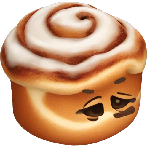 Cinnamon roll emoji