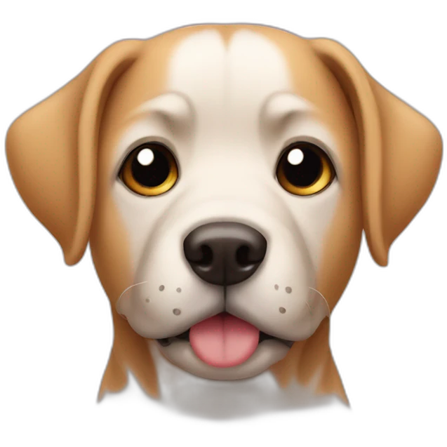 Dog that hides its eyes emoji