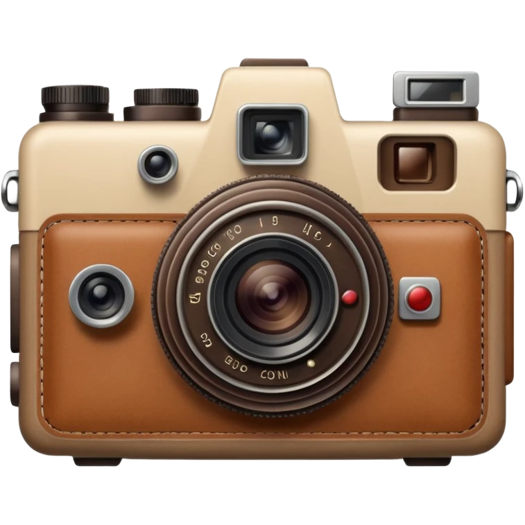 Appareil photo beige  emoji