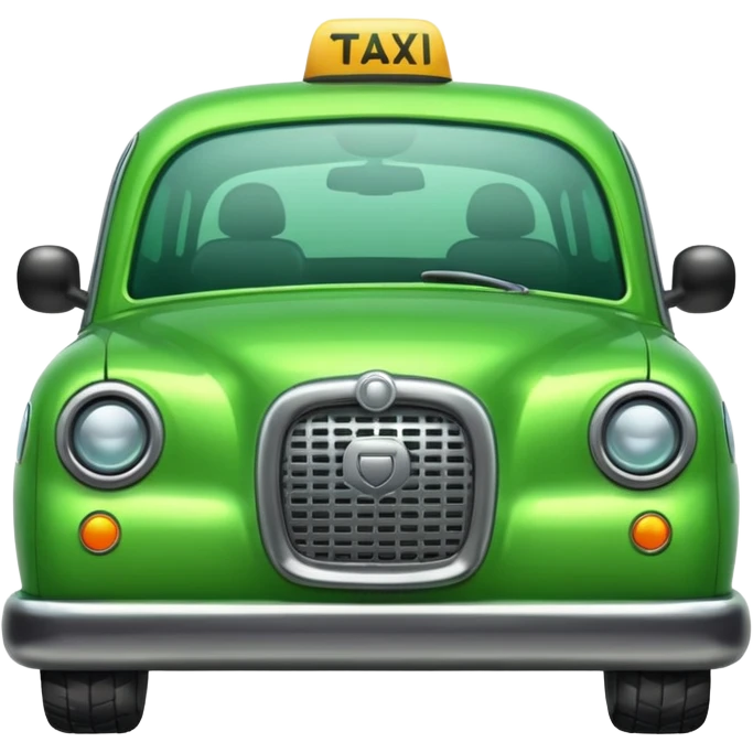 green taxi emoji