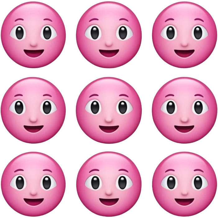Pinkmas emojis for slack emoji