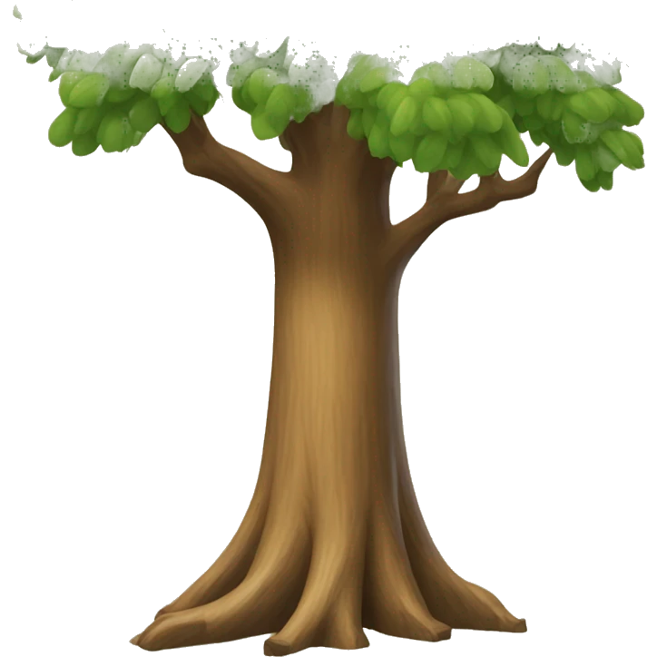 reed and oak tree emoji
