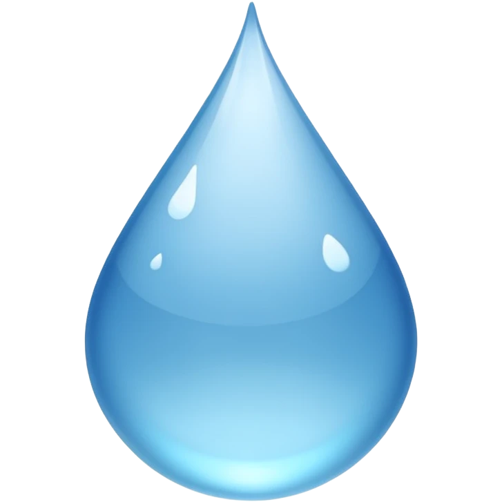 a drop emoji