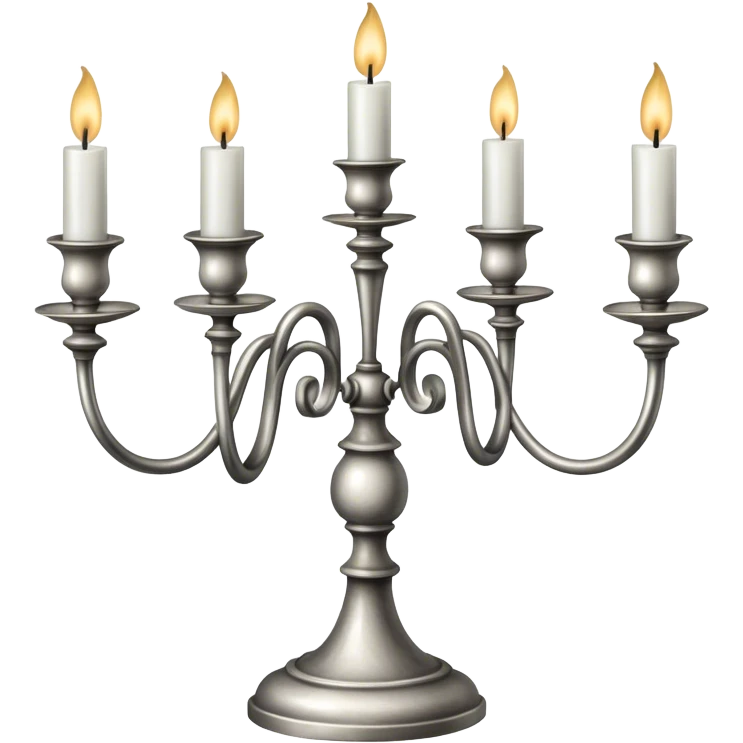 Vintage candelabra  emoji