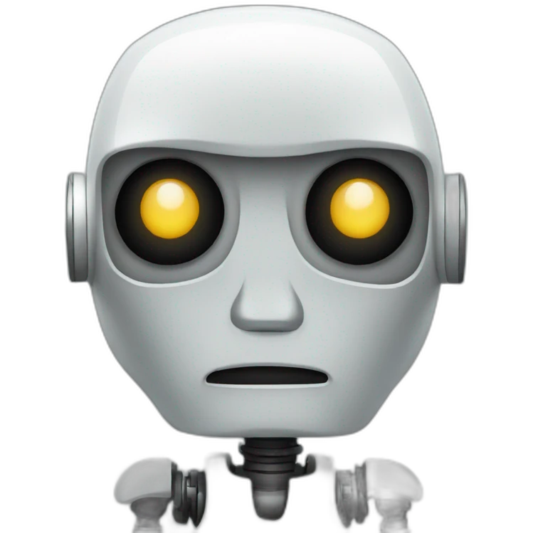 sad robot emoji