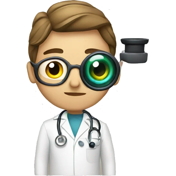 Doctor holding scope emoji