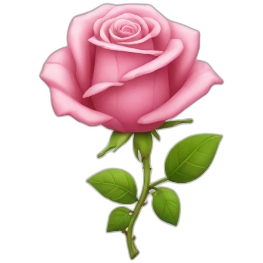 Un diamant rose emoji