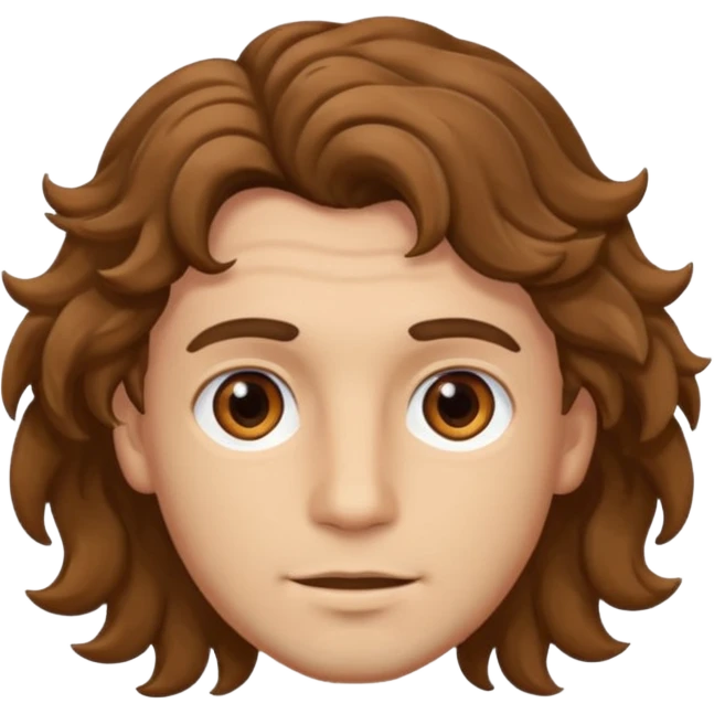 men with swavy hairs emoji