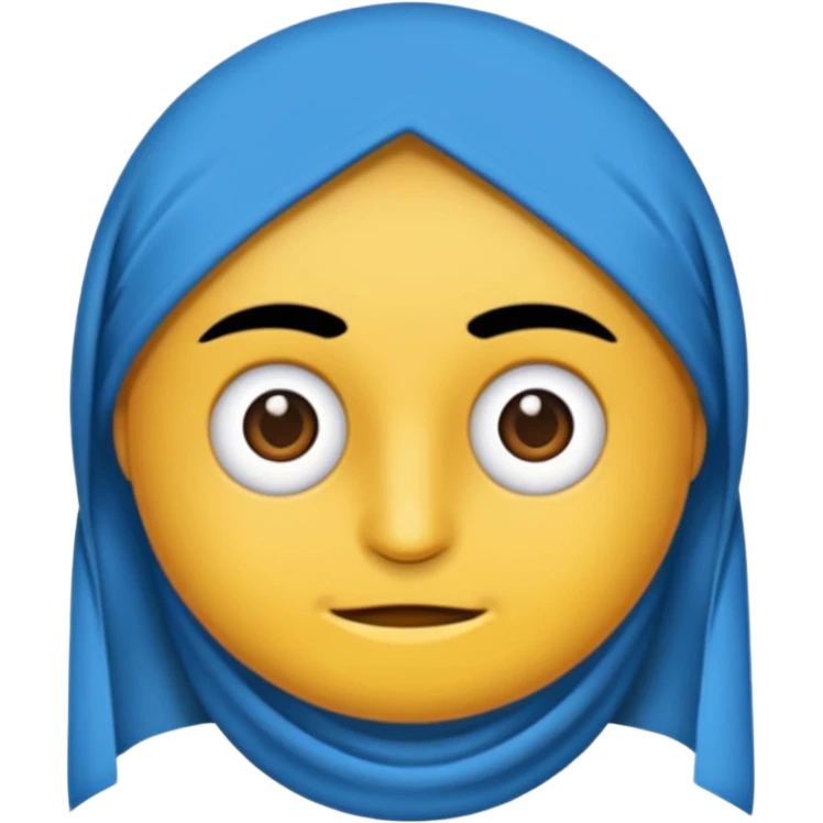 İnsan olmucak .dedimm Yuvarlak mavi bir çember içine Siyah tik yap insan kafası olmucakkkkk emoji