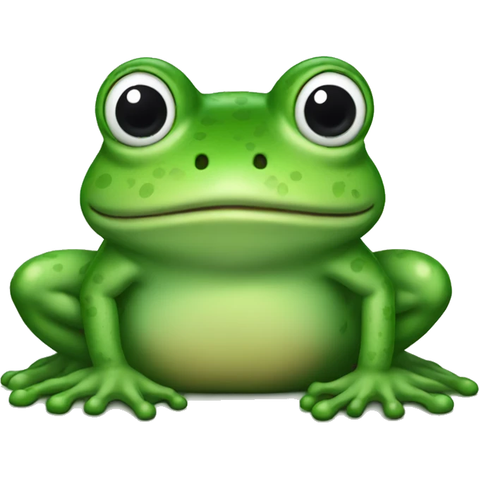  frog with butt emoji