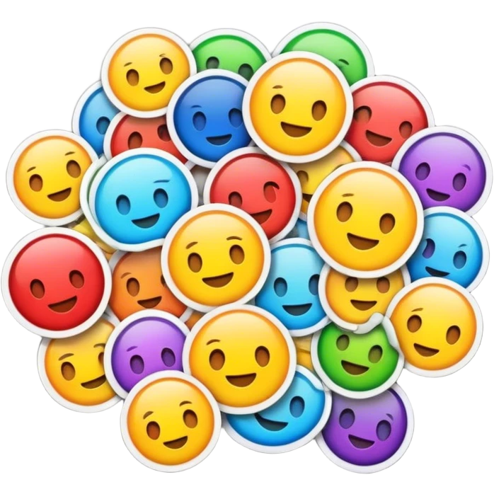 Sticker emoji