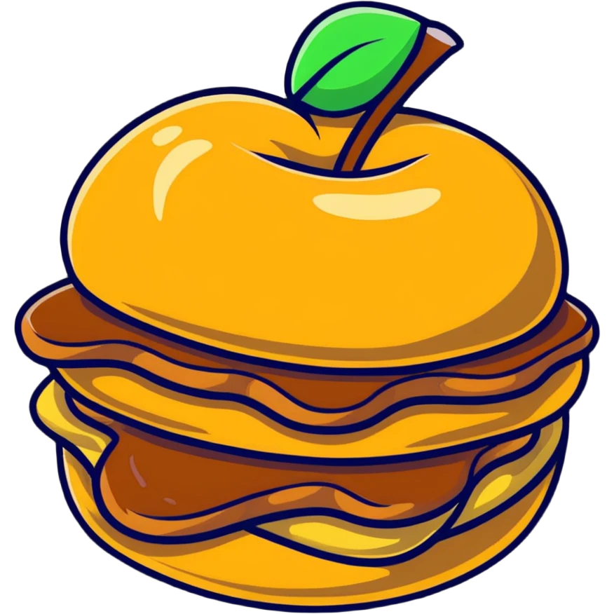 apple fritter emoji