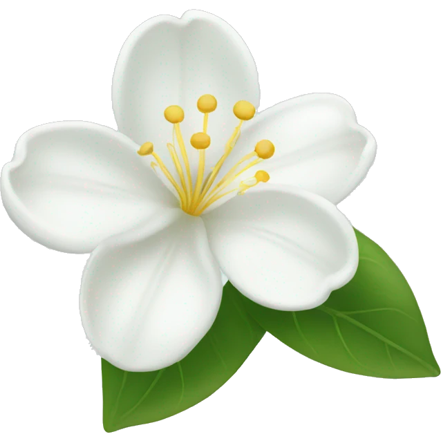 Jasmine flower emoji