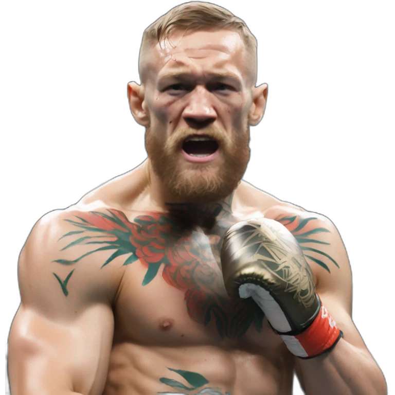 conor mcgregor fight emoji