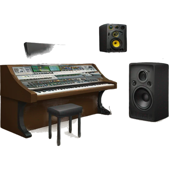 music studio emoji