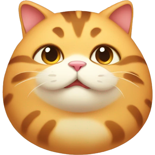 fat cat emoji