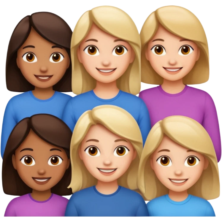 Girls emoji