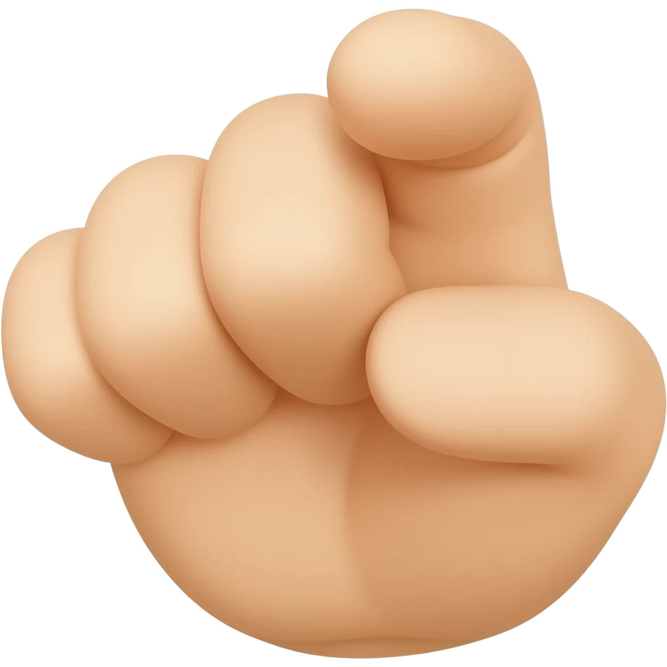 A folded hand with the middle and ring finger out emoji