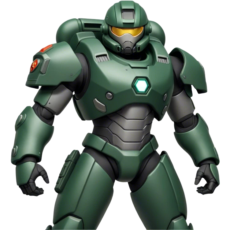 Cinematic Realistic StarCraft Terran Marine Portrait, captured in a dynamic, battle-ready stance, with every muscle defined beneath intricately detailed tactical armor in consistent dark green and grey. His steely eyes and resolute posture, rendered with dynamic, high-contrast lighting, exude raw power and relentless focus, high shine, evoking the epic spirit of a Terran Marine in combat. emoji