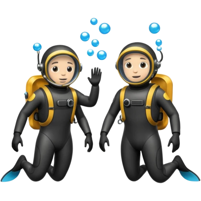 Buceadores comerciales emoji