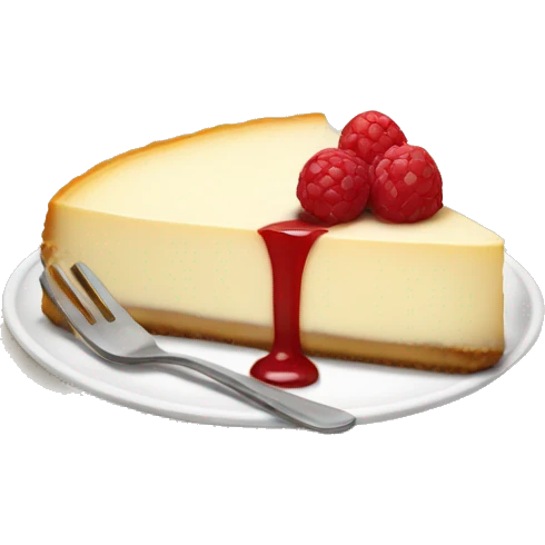 Cheesecake emoji