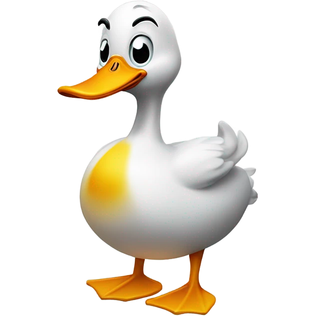 Drunk duck farting emoji