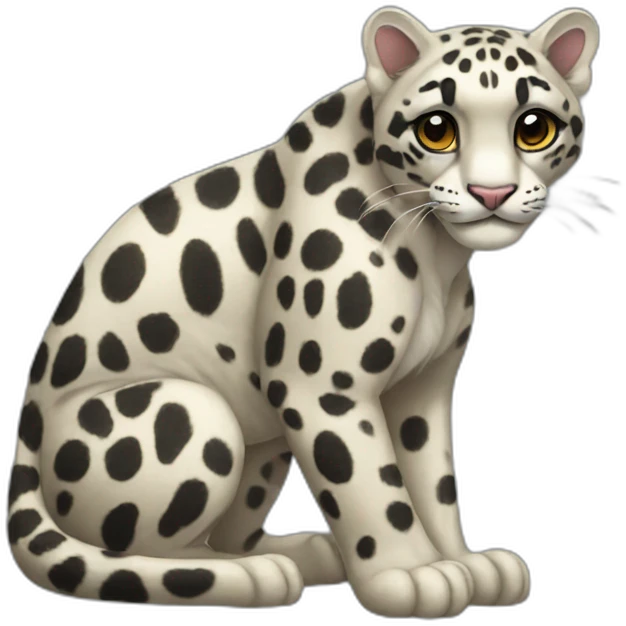 Cloued Leopard emoji