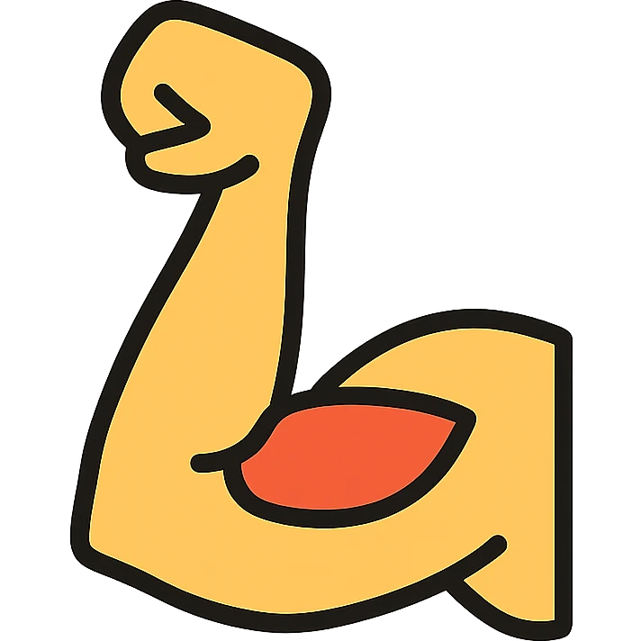 sportsmans triceps emoji