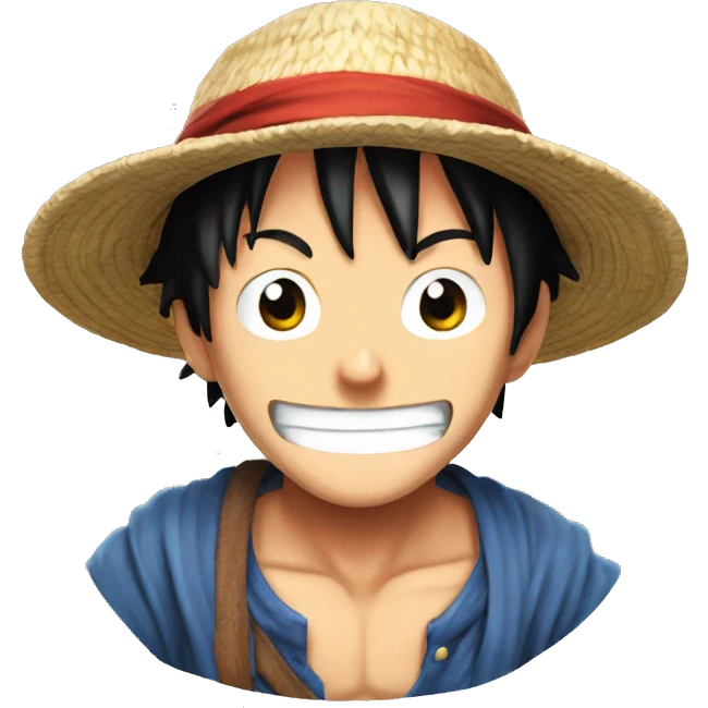 Luffy emoji