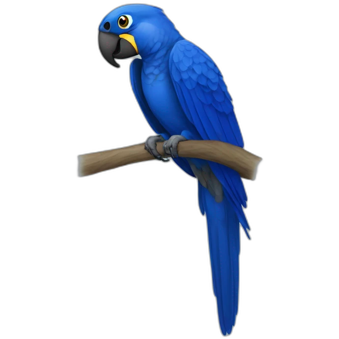 Hyacinth Macaw emoji