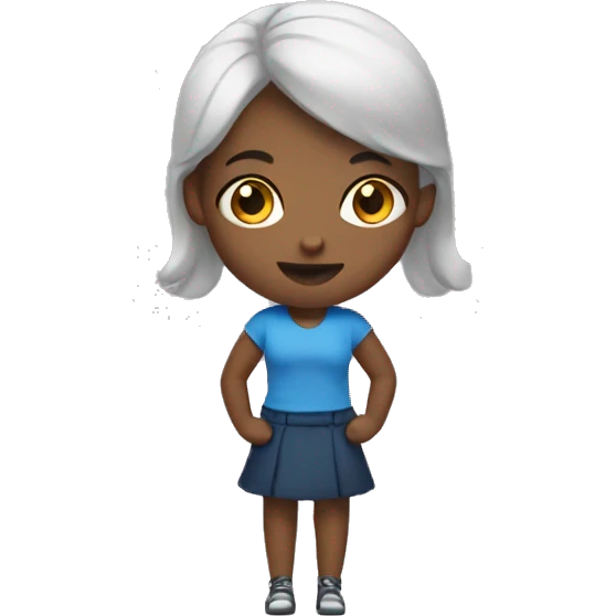 block girl emoji