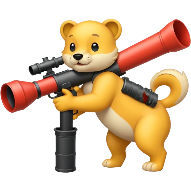 animals with a bazooka  emoji