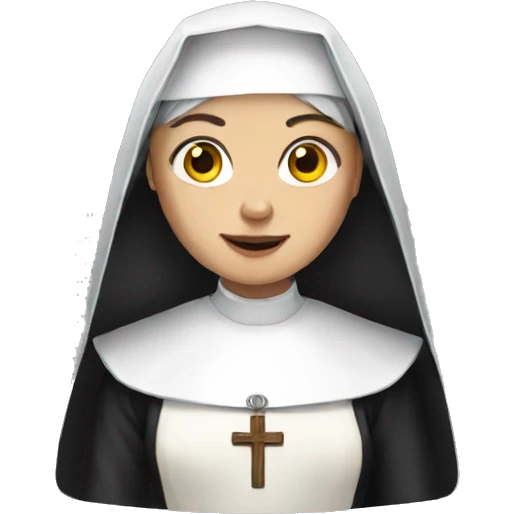 The nun emoji