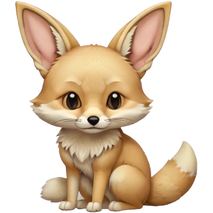 fennec pouting  emoji