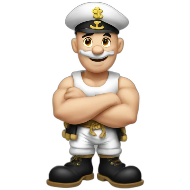 popeye the sailor cartoon emoji