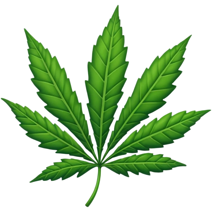 Ganja leaf emoji