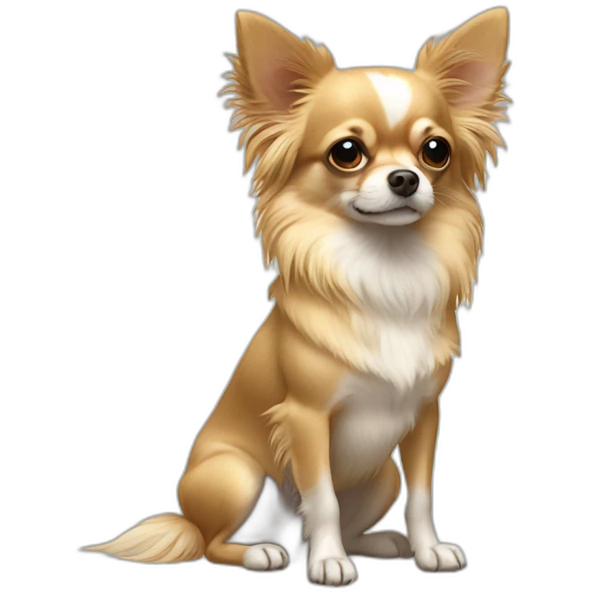 Chihuahua longhair emoji