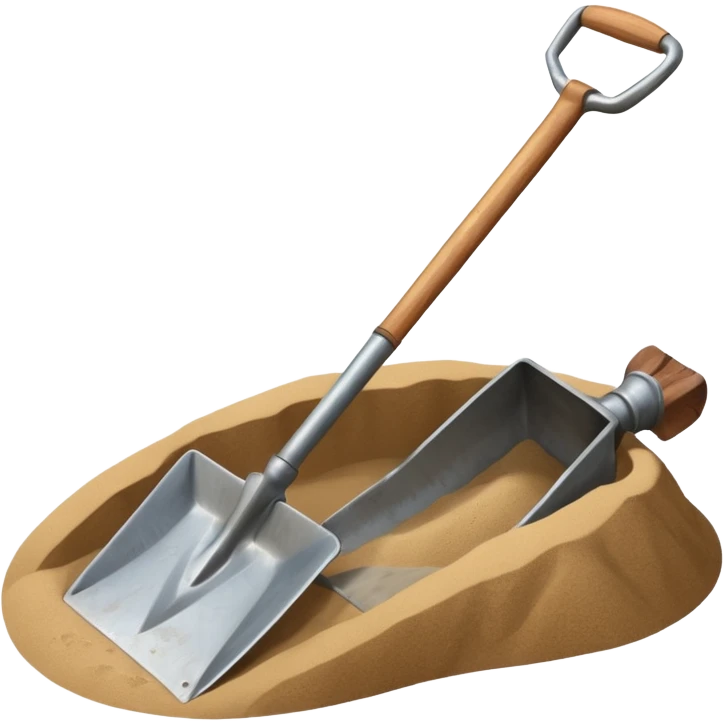 sand spade emoji