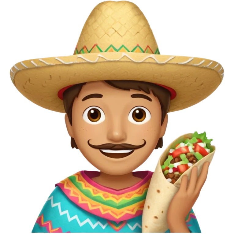 resting burrito face emoji