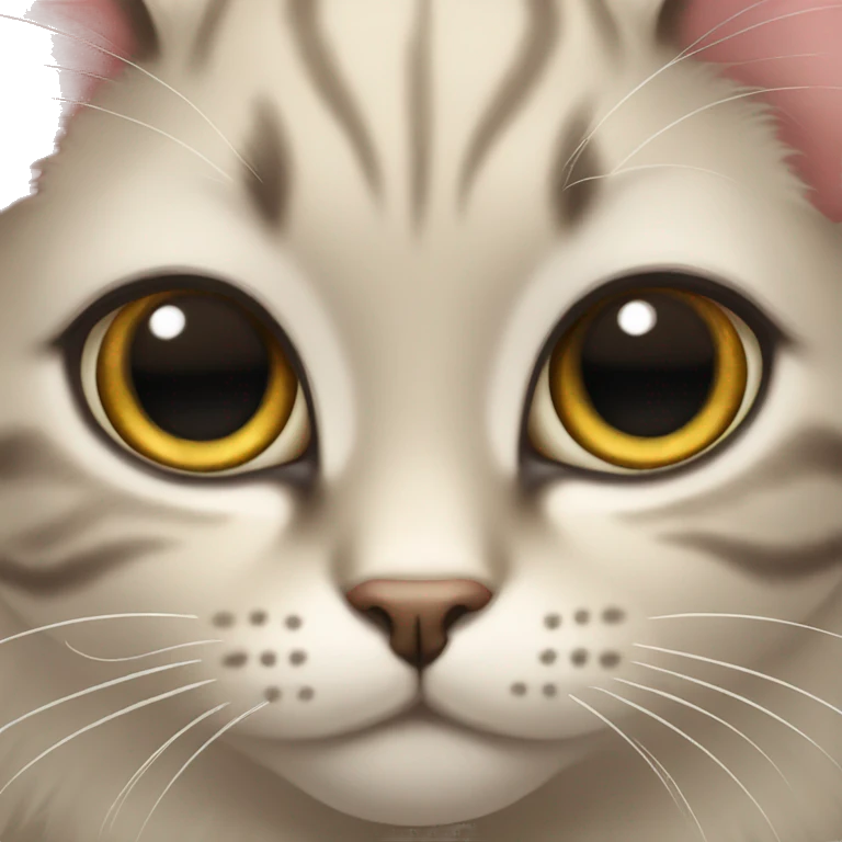 big eyes cat  emoji