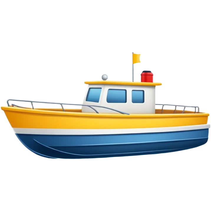 Bateau eau soleil emoji