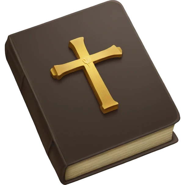 closed holy Bible emoji