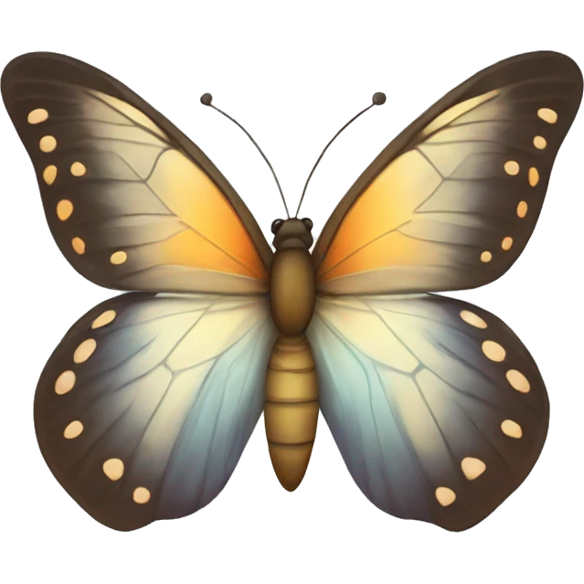 Butterfly with fie wings emoji