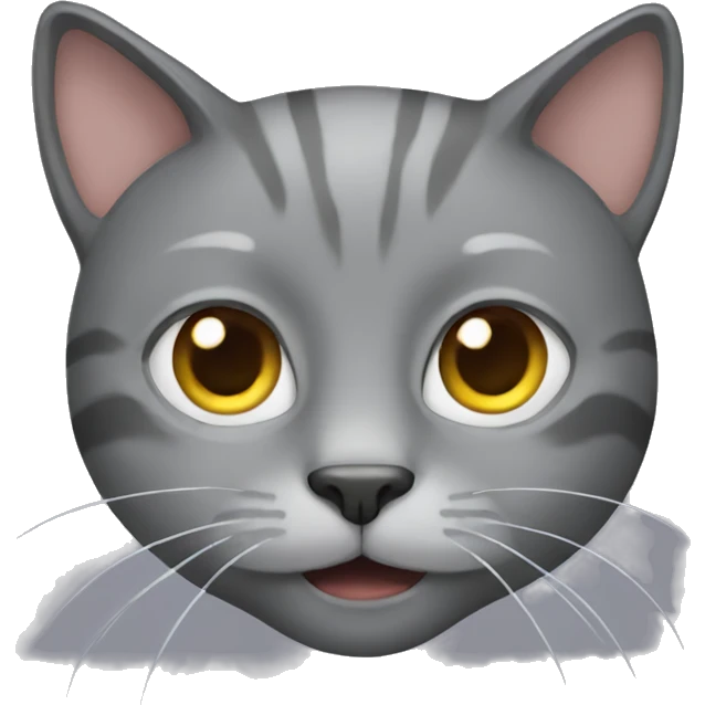 grey cat emoji