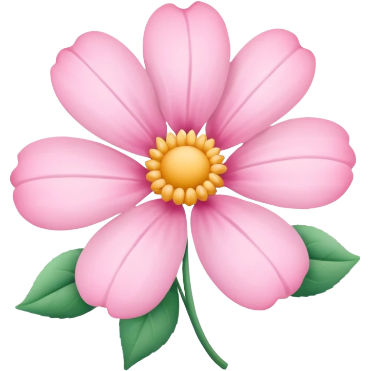 Pink Pastel Flower emoji