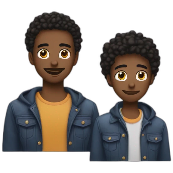 amine et billy emoji