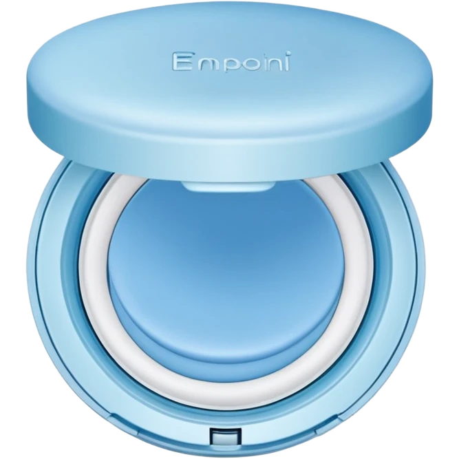 cushion foundation Pact in ligt blue color emoji