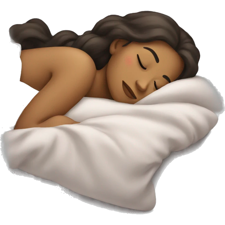 girl sleeping emoji