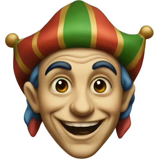 vintage jester  emoji