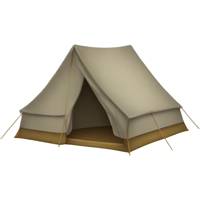 A tent emoji